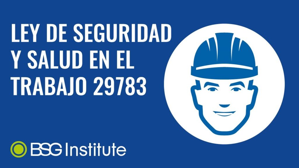 ¿Qué dice la ley sobre ley de seguridad y salud en el trabajo aplicada a limpieza?
