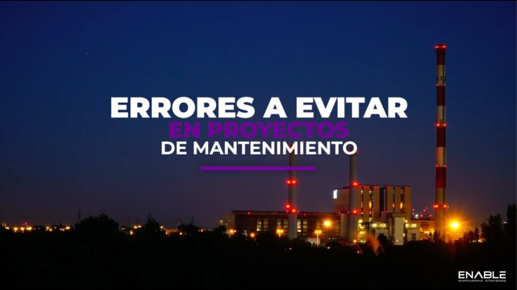 ¿Qué no hacer cuando se trata de errores que aumentan costos en mantenimiento?