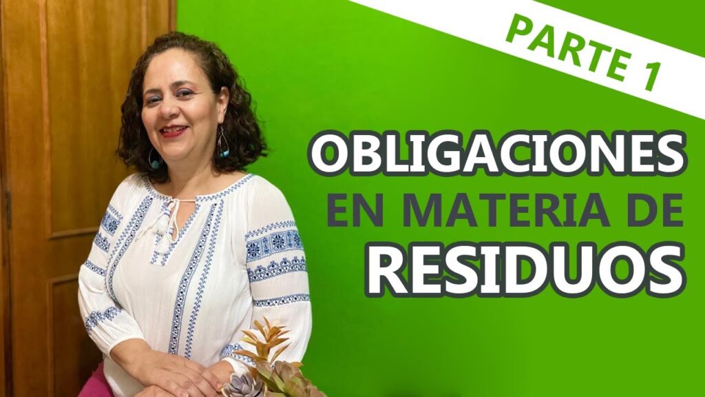 Obligaciones legales relacionadas con reglas para el manejo de residuos sólidos en empresas