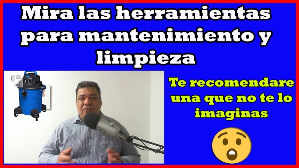 Importancia de herramientas para limpieza técnica