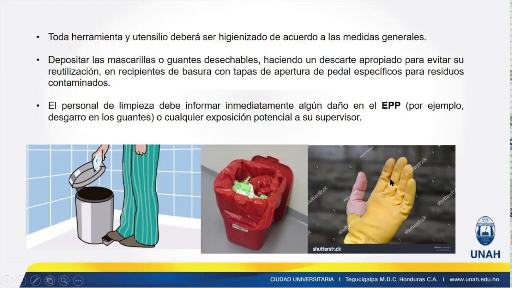 Normas de bioseguridad aplicadas a la limpieza en edificios gubernamentales