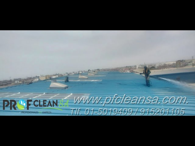 Todo lo que debes saber sobre limpieza de techos altos industriales