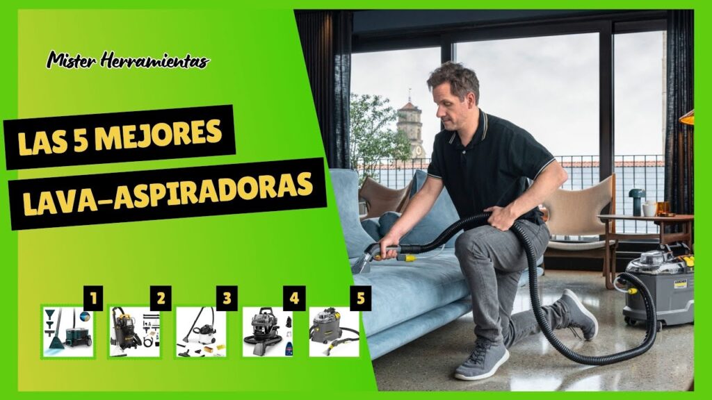 Top 5 de opciones para comparación de equipos para limpieza de alfombras