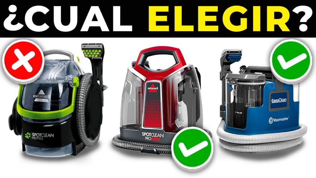 ¿Qué debes considerar al elegir comparación de equipos para limpieza de alfombras?